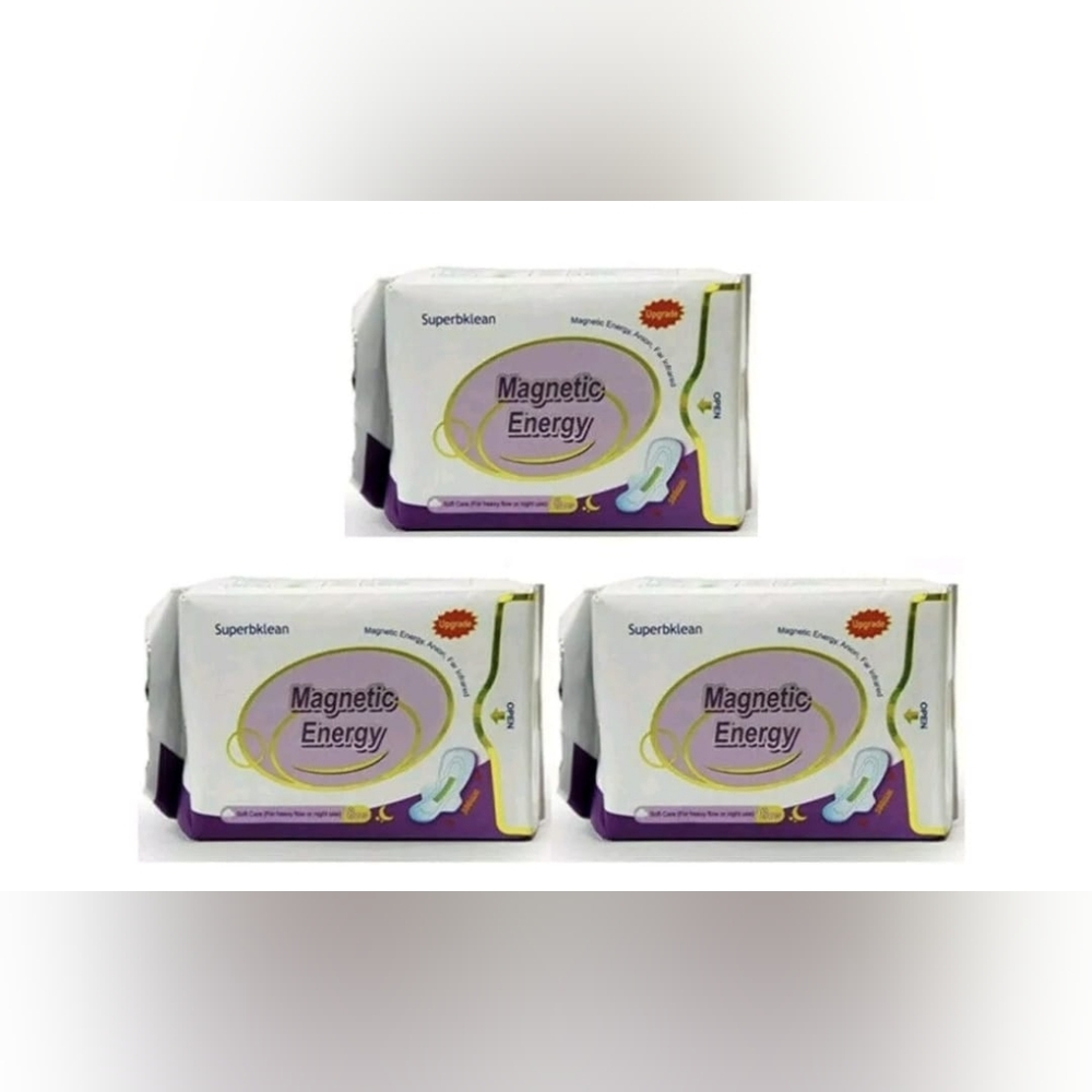 Longrich Magnetic Energy Sanitary Pads - White 3-park
